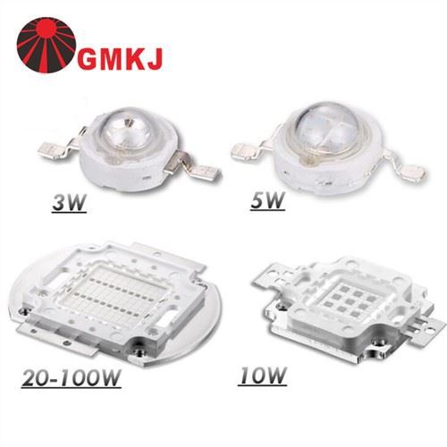 3w 660nm suuritehoinen led-siru kasvien kasvuvaloon