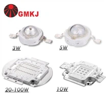 3w 660nm suuritehoinen led-siru kasvien kasvuvaloon